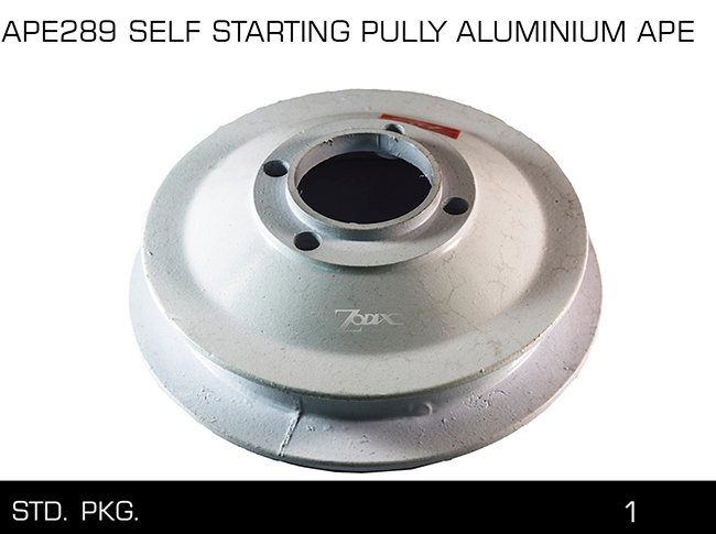APE289 SELF STARTING PULLY ALUMINIUM APE APE289 SELF STARTING PULLY ALUMINIUM APE
